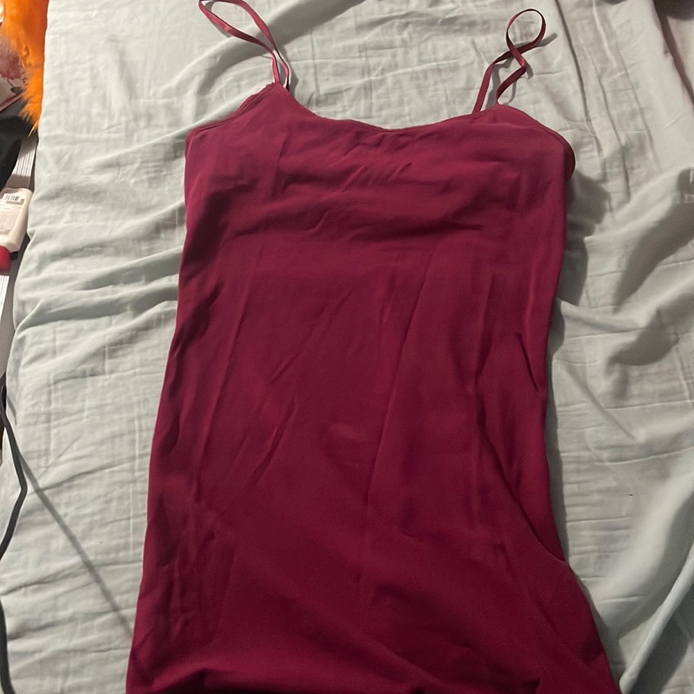 Maroon cami